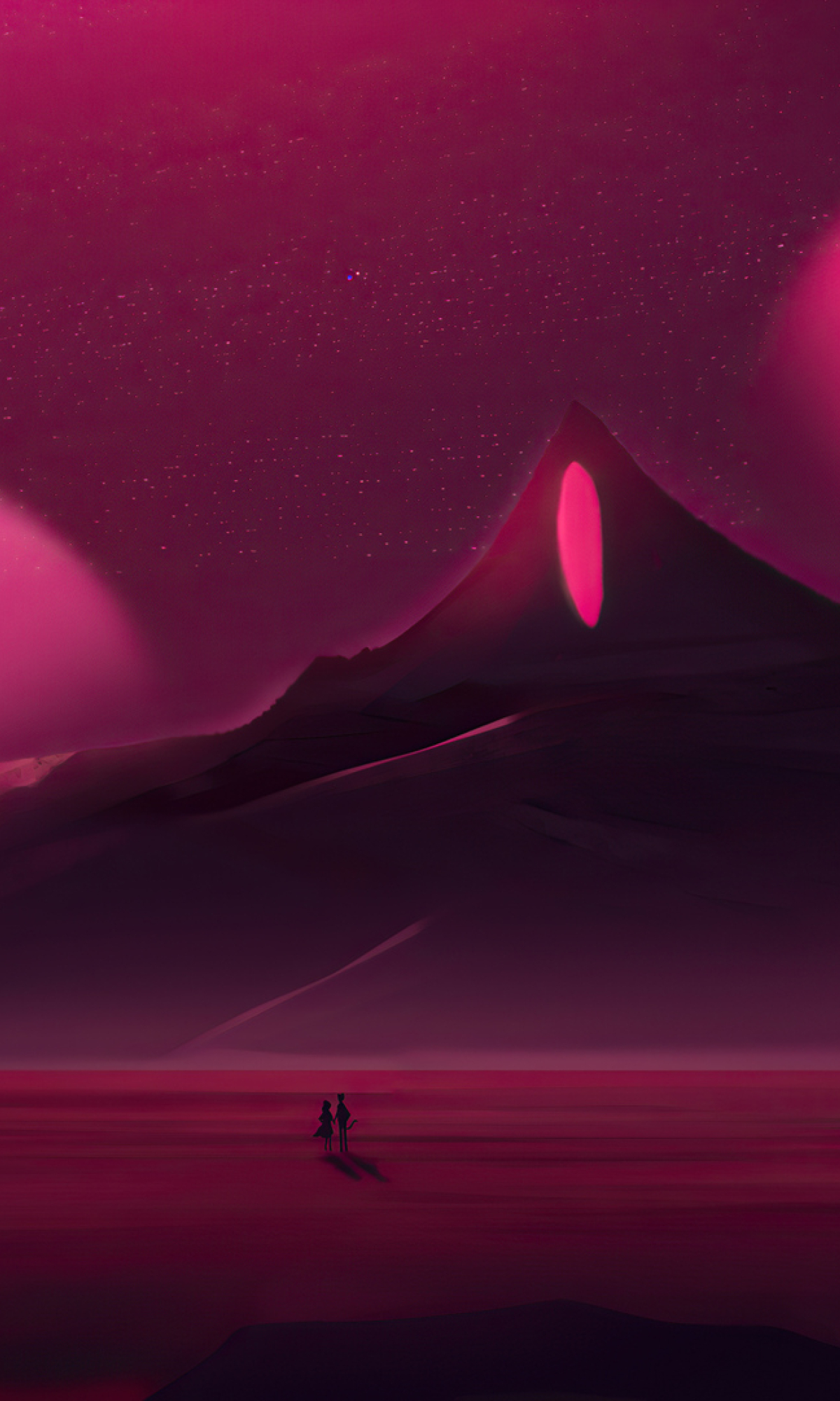 1200x2000 Resolution Landscape HD Dark Illustration 1200x2000 Resolution Wallpaper - Wallpapers Den