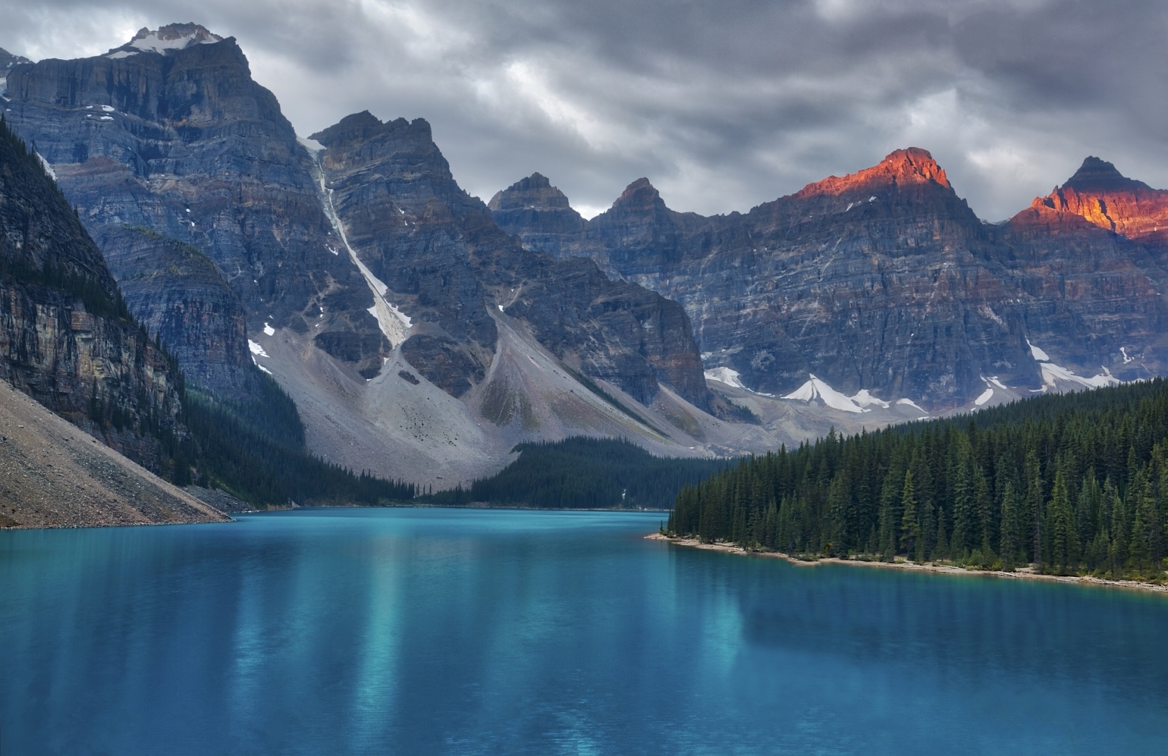 1676x1085 Moraine Lake HD 1676x1085 Resolution Wallpaper, HD Nature 4K Wallpapers, Images ...