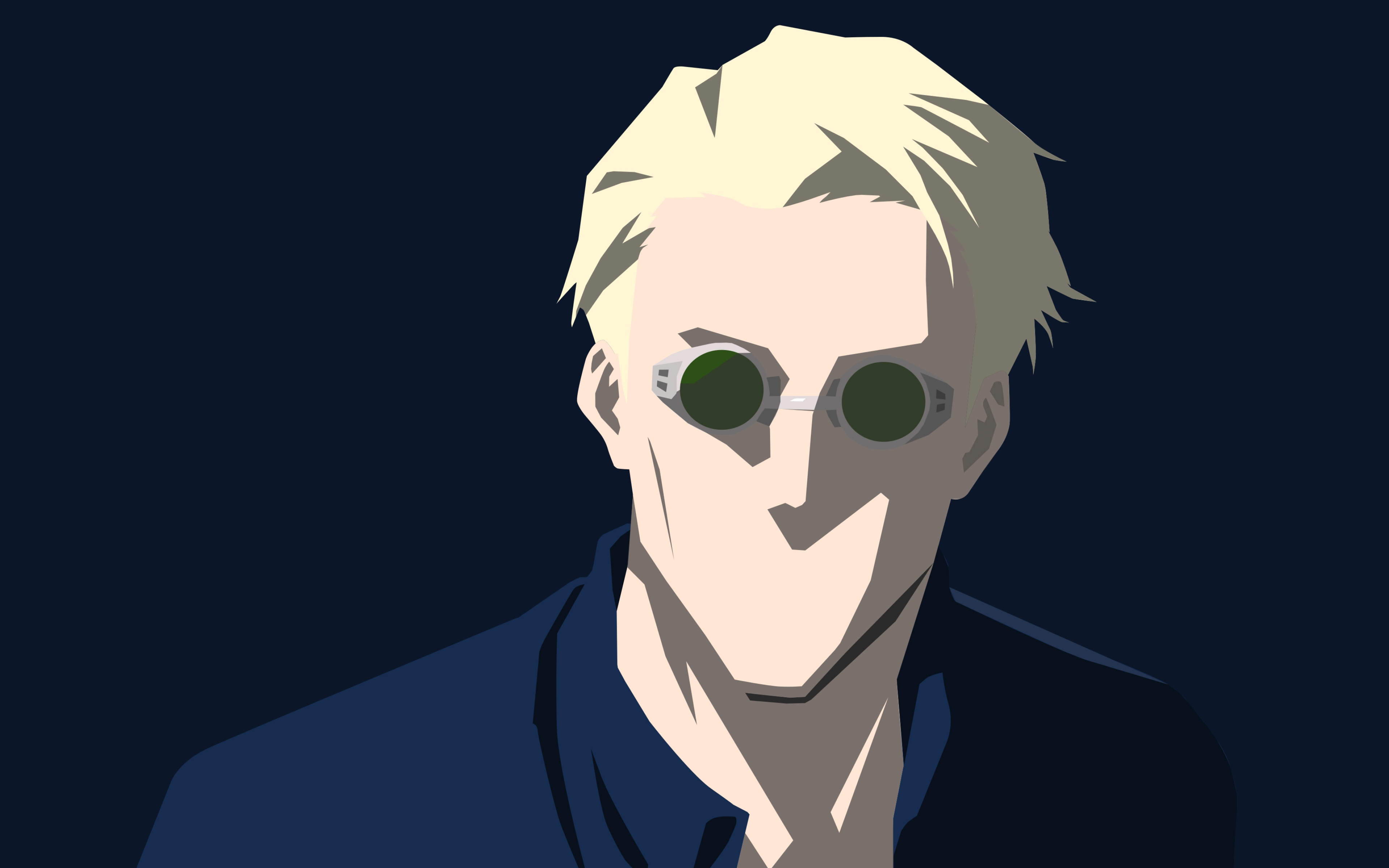 3840x2400 Resolution Nanami Kento Minimalist HD Jujutsu Kaisen Art UHD 4K 3840x2400 Resolution ...