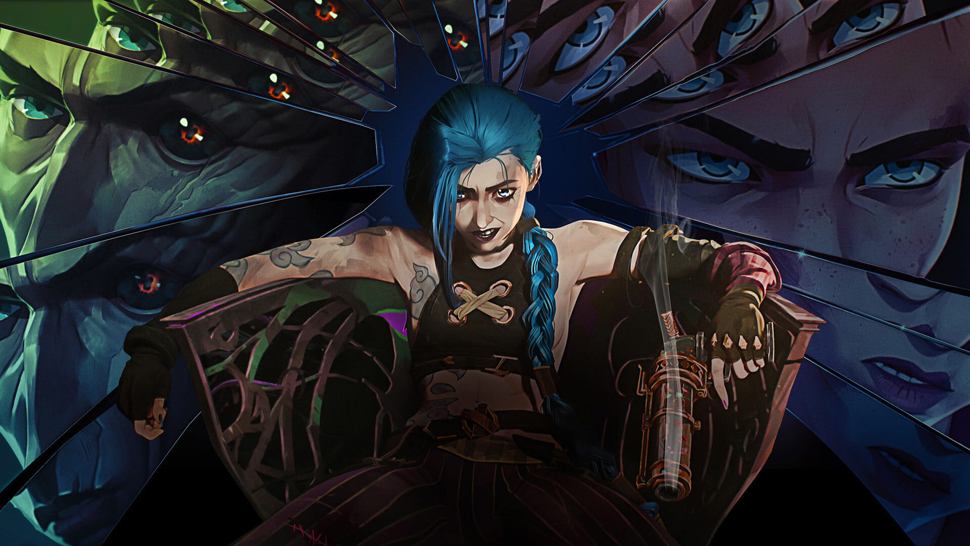1440x3200 Resolution Netflix Arcane HD 1440x3200 Resolution Wallpaper - Wallpapers Den