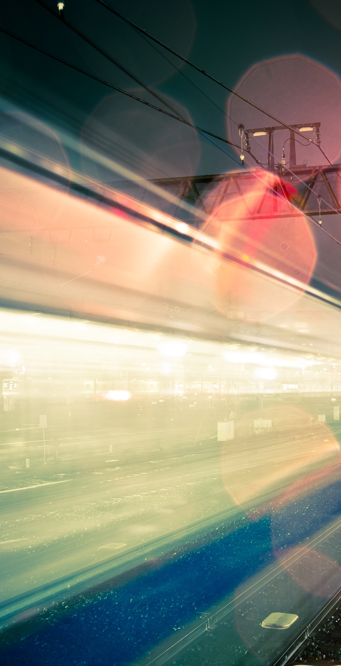 1312x2560 Resolution Night, Japan, Railway 1312x2560 Resolution Wallpaper - Wallpapers Den