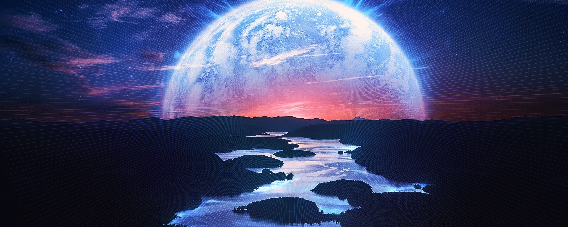 1920x768 Resolution Planet Rising 1920x768 Resolution Wallpaper - Wallpapers Den