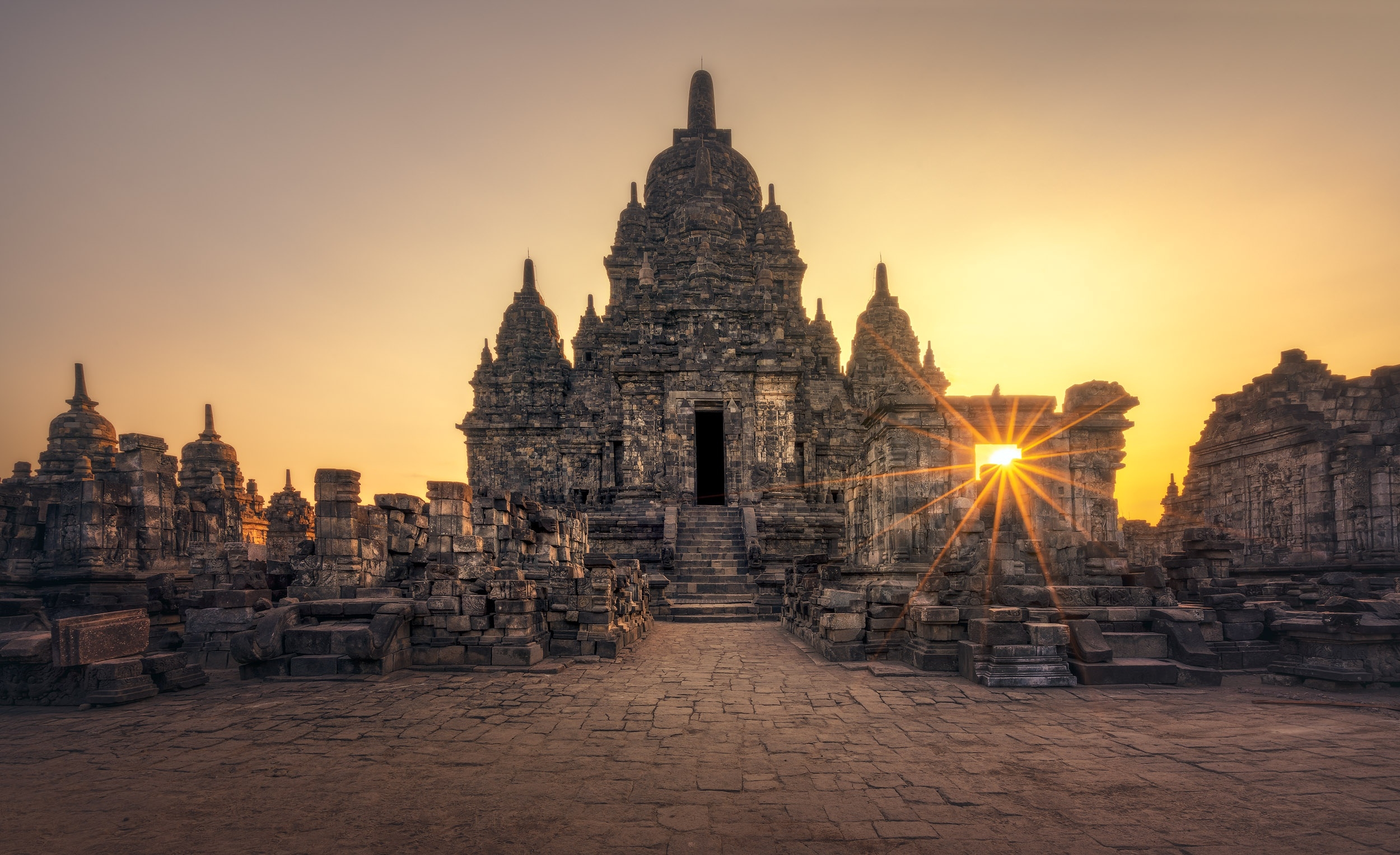 1288x600 Resolution Prambanan Temple HD 1288x600 Resolution Wallpaper - Wallpapers Den