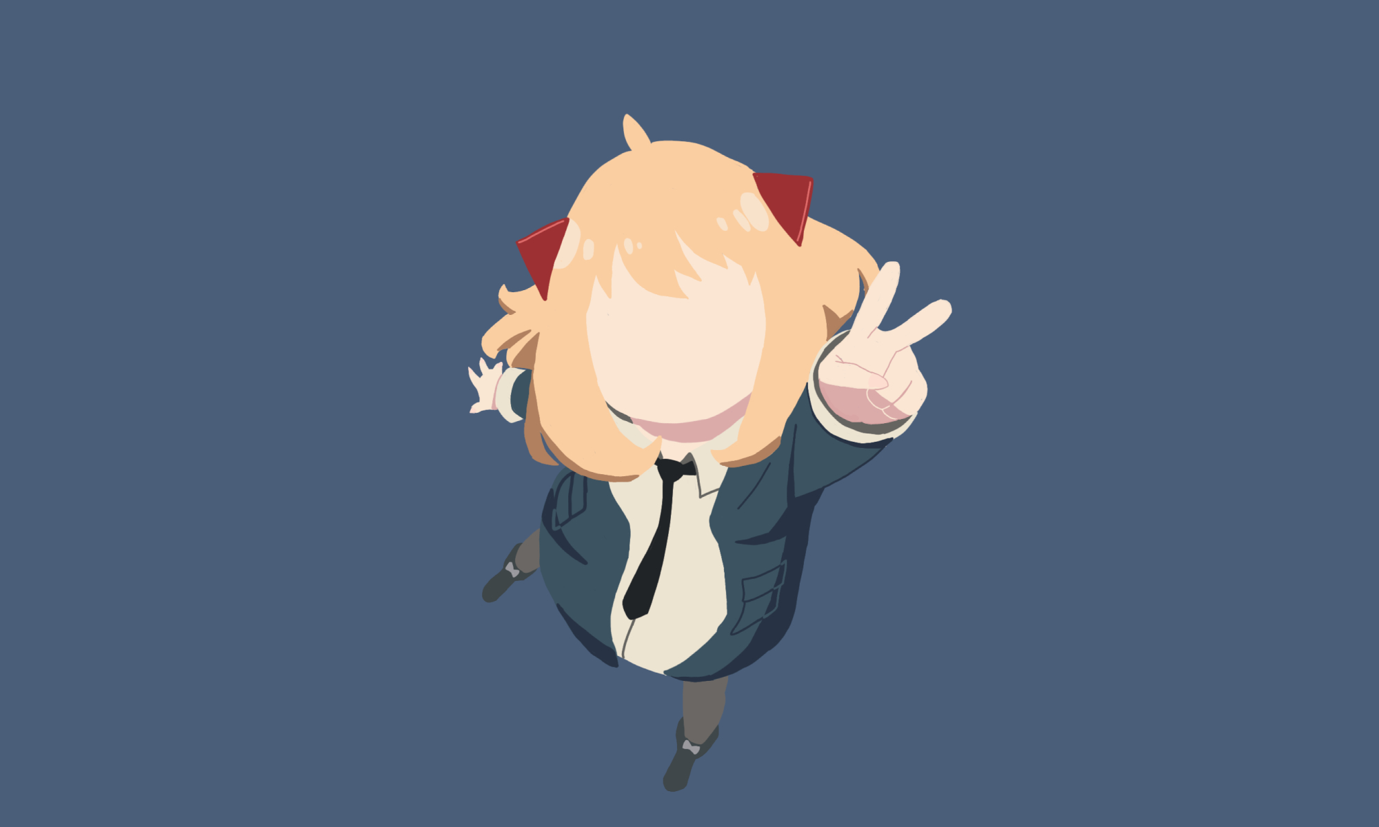 236x486 Resolution Spy X Family HD Minimal Anya Forger 236x486 Resolution Wallpaper - Wallpapers Den