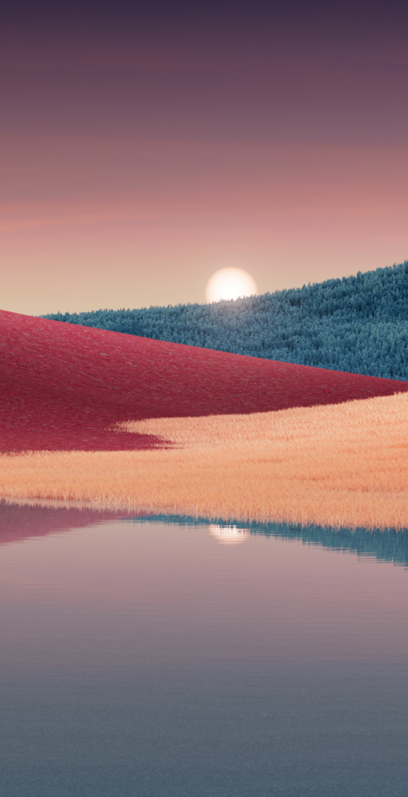 1312x2560 Windows 11 Digital Dark Sunset 1312x2560 Resolution Wallpaper, HD Artist 4K Wallpapers ...