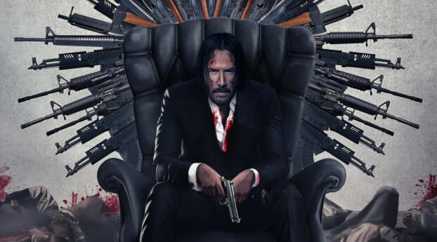 3840x2160 Resolution John Wick Chapter 4 4k Poster 4K Wallpaper - Wallpapers Den