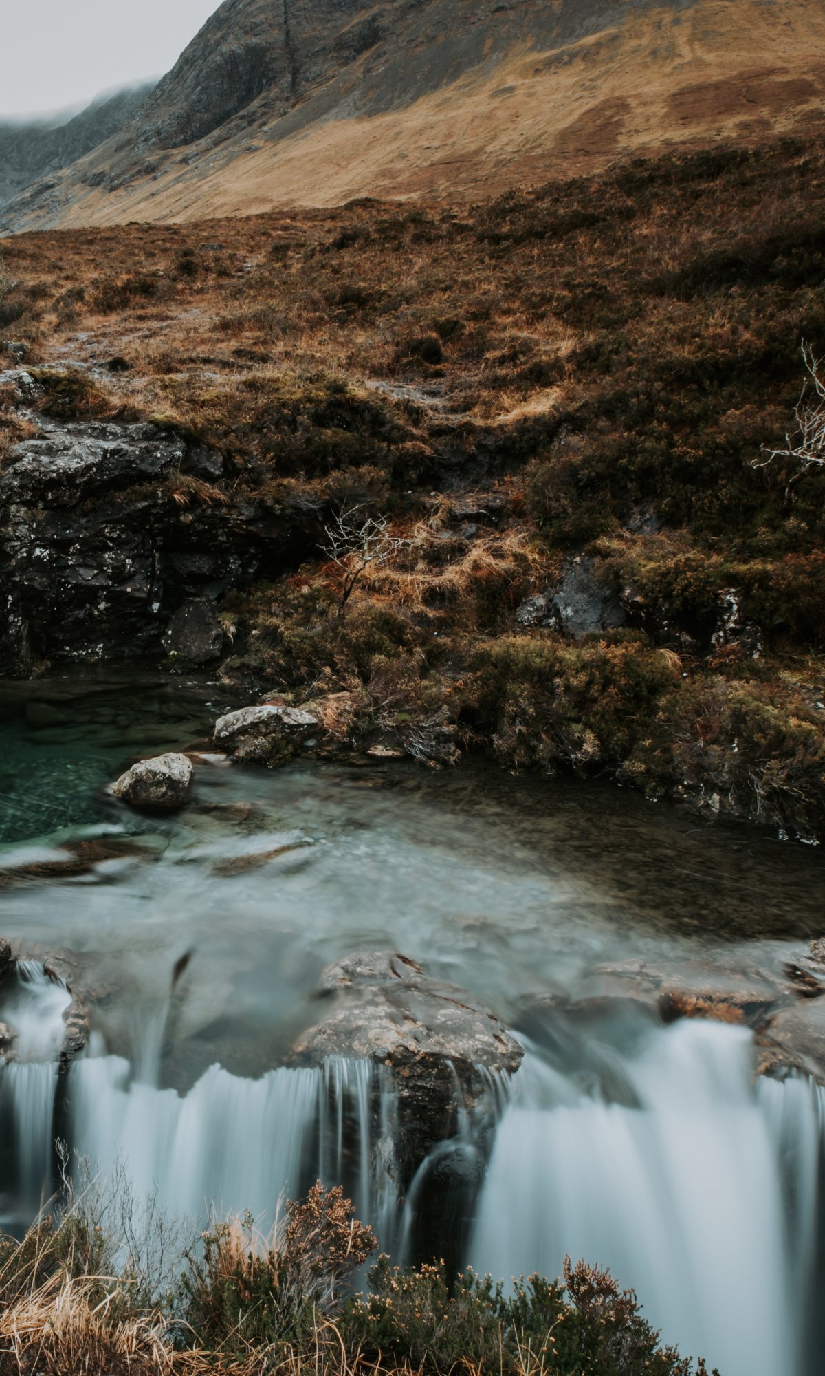 Fairy Pools, Landscape, Scotland Wallpaper 1200x2000 Samsung Galaxy Tab A7 10.4, S6 Lite...