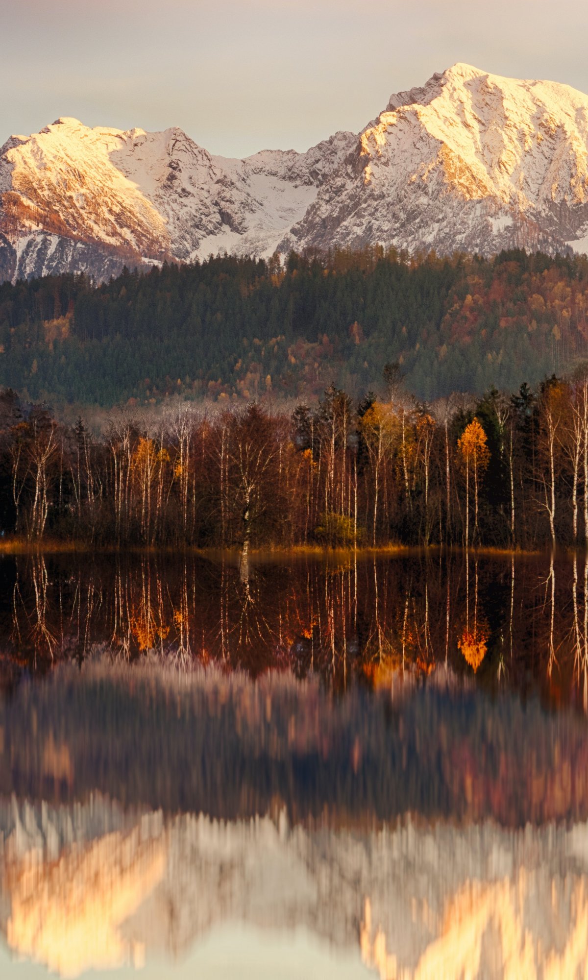 Landscape, Dawn, Reflection Wallpaper 1200x2000 Samsung Galaxy Tab A7 10.4, S6 Lite / Huawei...