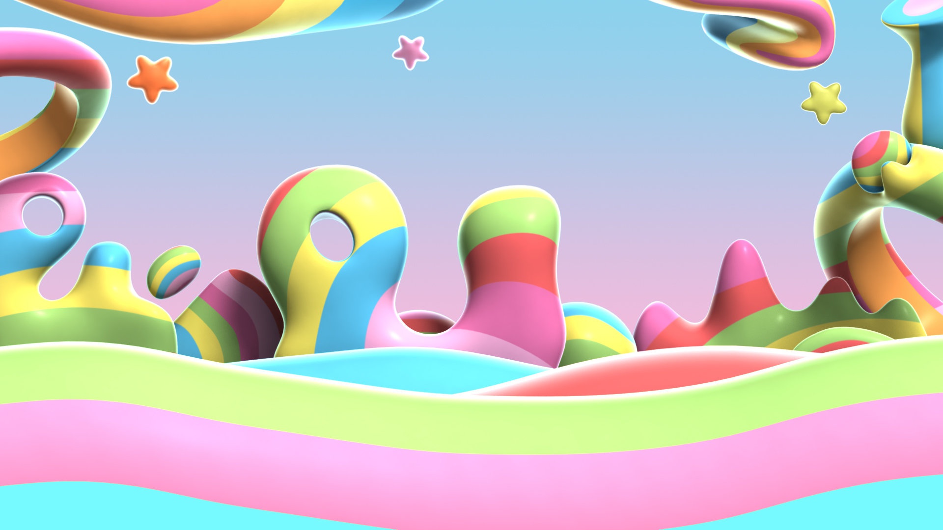 Download Colorful Abstract Colors HD Wallpaper
