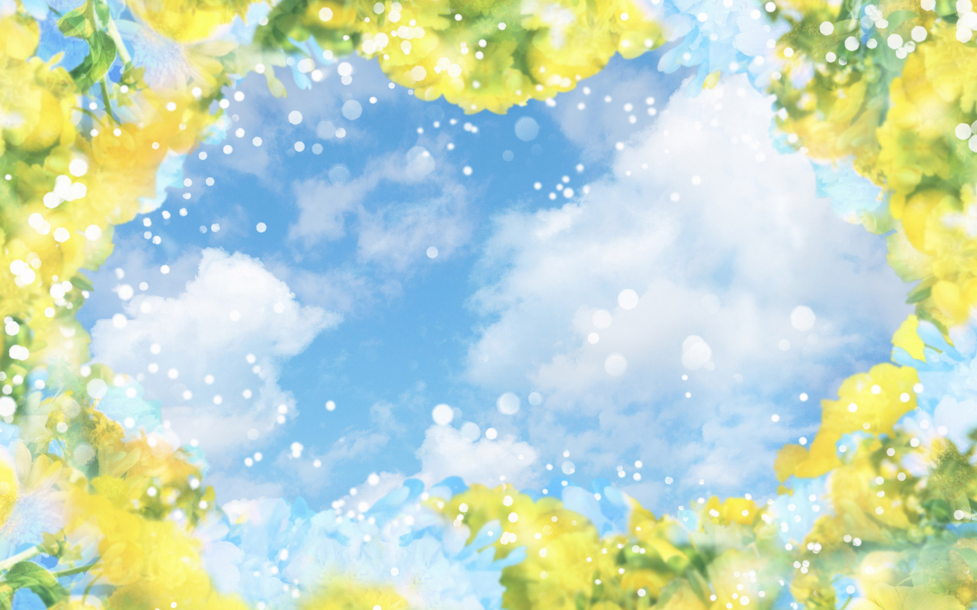 Blue Flower Wallpaper - Cynthia-selahblue (cynti19) Wallpaper (25197786) - Fanpop