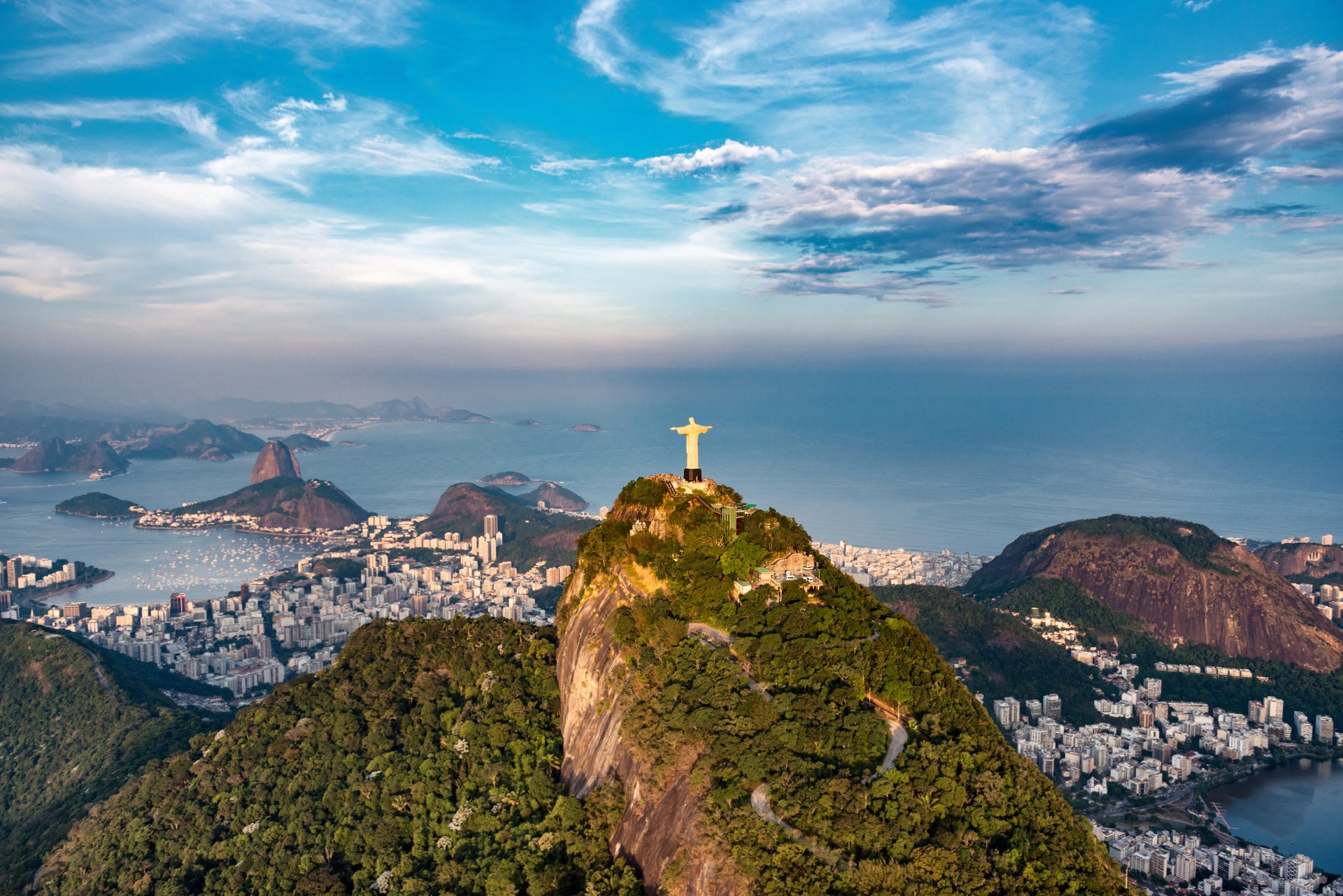 Download Christ The Redeemer Man Made Rio De Janeiro 4k Ultra HD Wallpaper