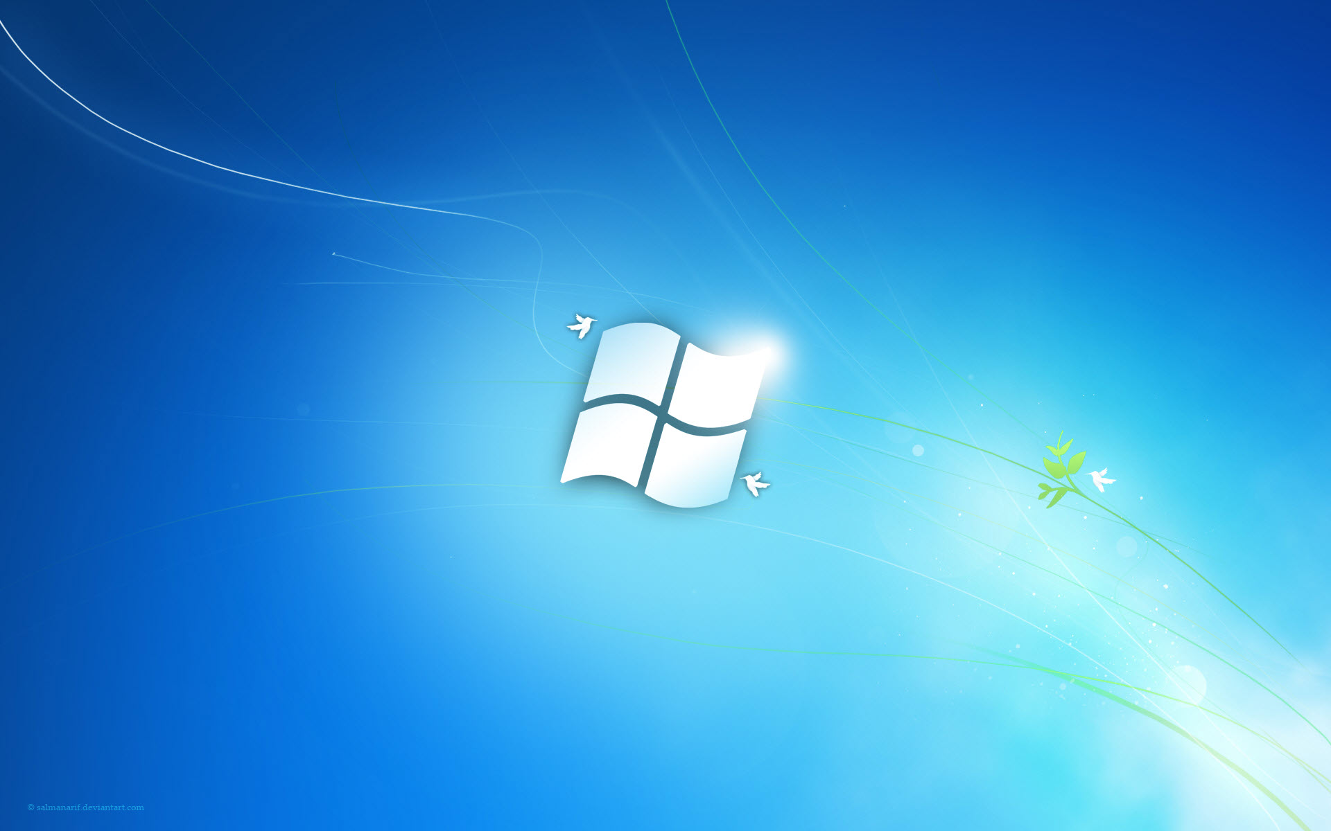 Windows 7 Blue Wallpaper - Cynthia-selahblue (cynti19) Wallpaper (32956488) - Fanpop
