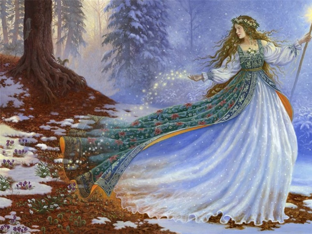 Winter Fairy Wallpaper - Cynthia-selahblue (cynti19) Wallpaper (33116017) - Fanpop
