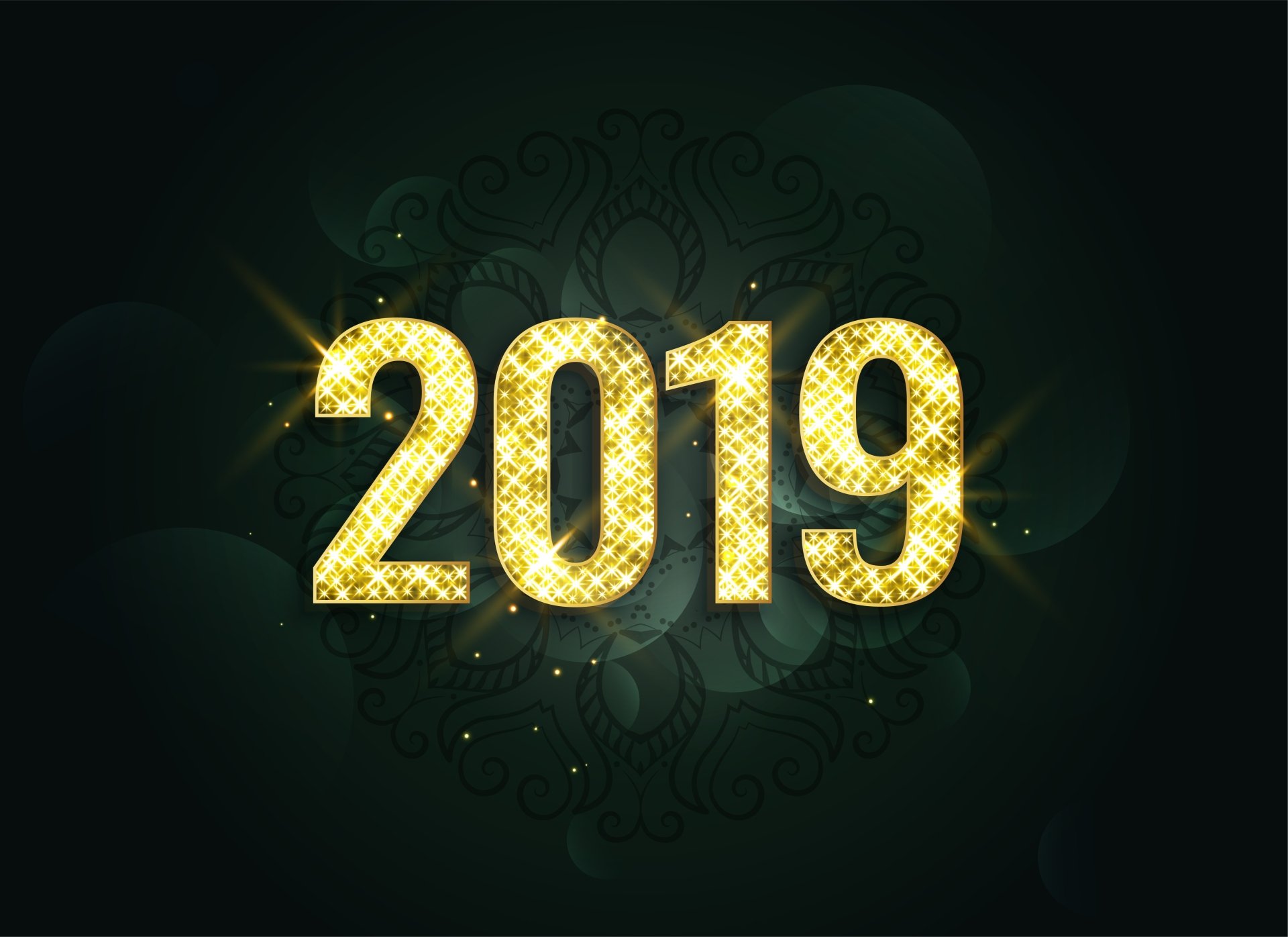 Download Holiday New Year 2019 4k Ultra HD Wallpaper