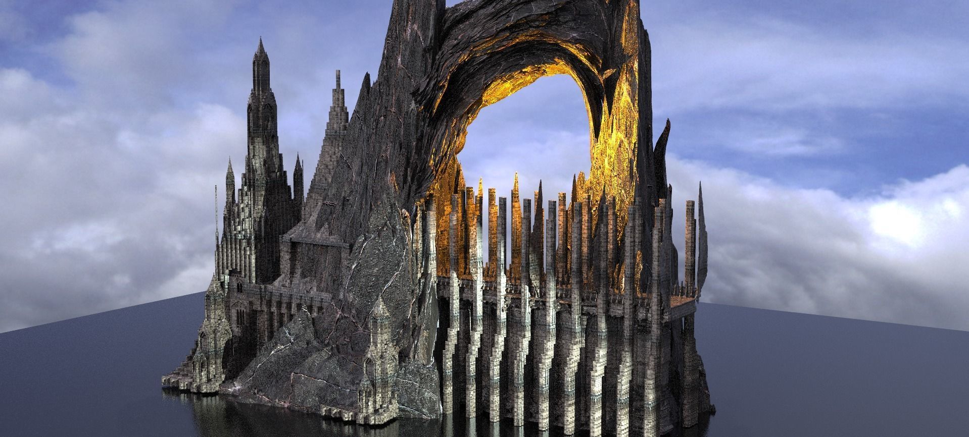 Durmstrang Castle 3D 3D Model | CGTrader