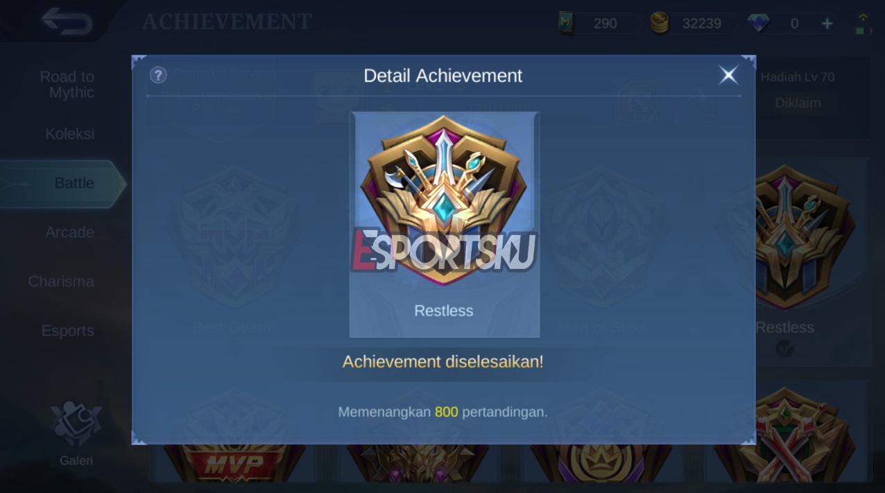 Arti Restless Dan Pencapaian Di Mobile Legends (ML) – Esportsku