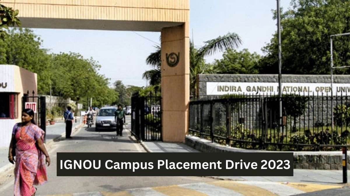IGNOU Campus Placement Drive 2023 To Be Held Soon, Check Details Here| Education News - Jagran Josh