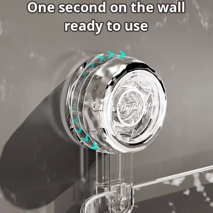 Jiketai Light Luxury Style Glacier Pattern Suction Cup Shelf No-drill Corner Shelf Shower ...
