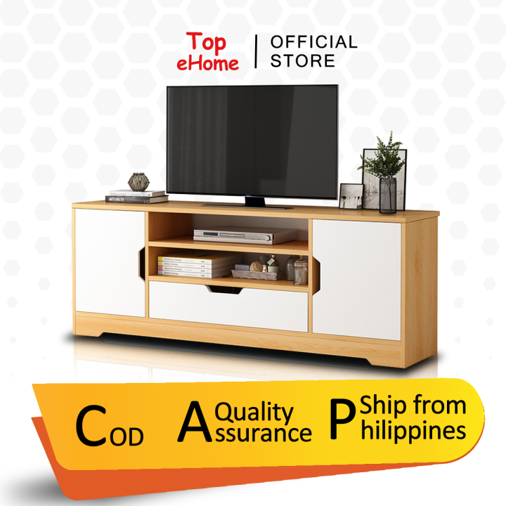 Topehome TV Cabinet Furniture Modern Minimalist Living Room TV Cabinet (120cm) | Lazada PH