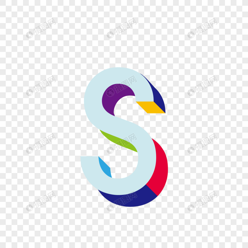 Stereo English Letter S PNG Picture And Clipart Image For, 50% OFF