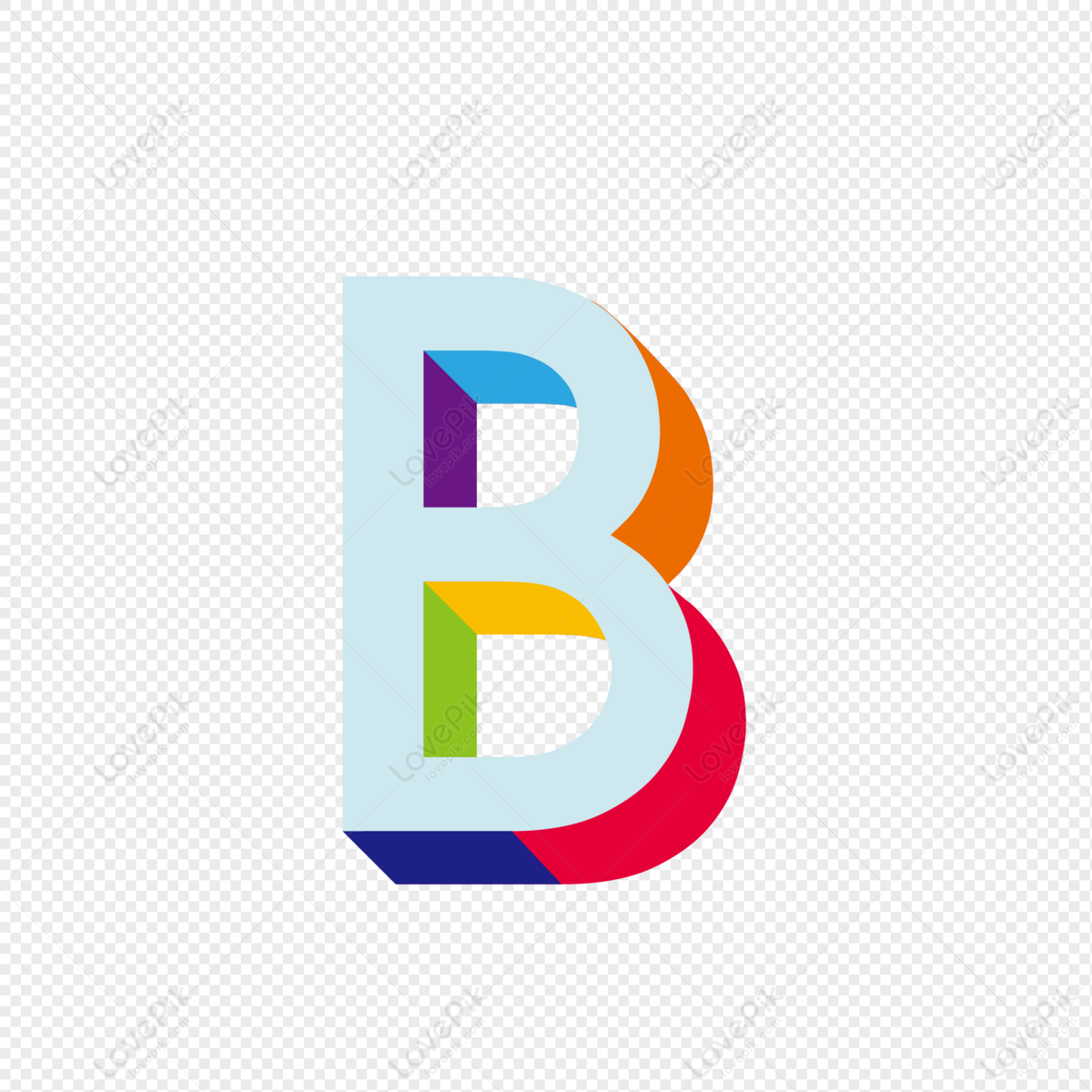 Stereo English Letter B, Letter B, Creative English Words., Letter PNG Hd Transparent Image And...
