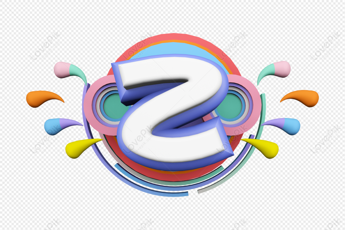 Stereo English Letter Z, Art Letter, Colorful Letter, Letter S PNG Image And Clipart Image For...