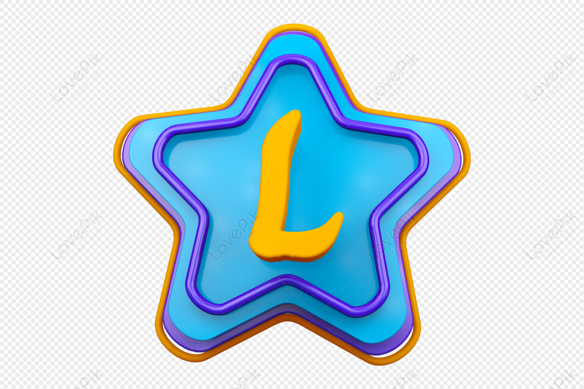 Stereo English Letter L, Blue Dark, Blue Letter, Letter PNG White Transparent And Clipart Image...
