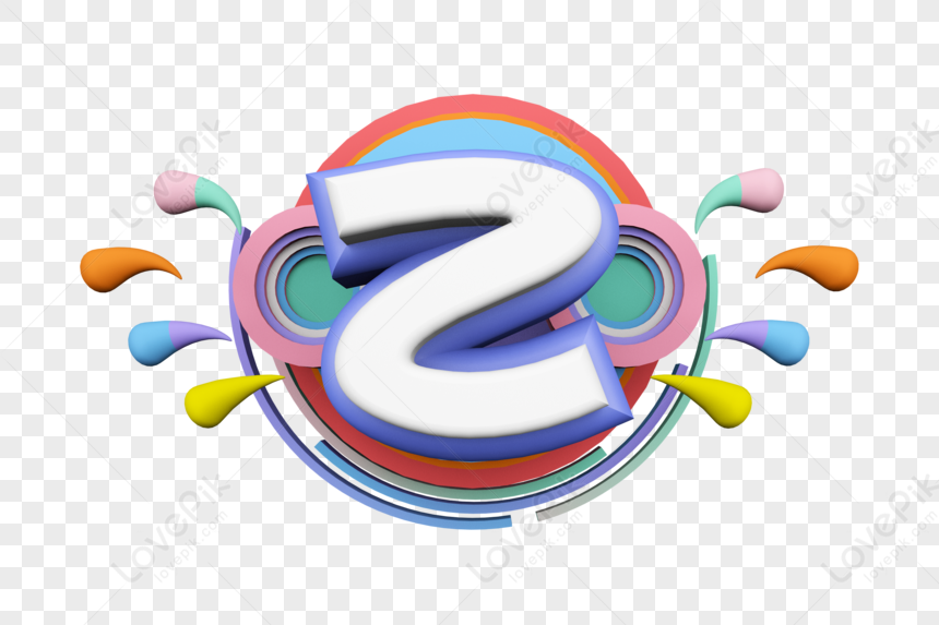 Stereo English Letter Z, Art Letter, Colorful Letter, Letter S PNG Image And Clipart Image For...