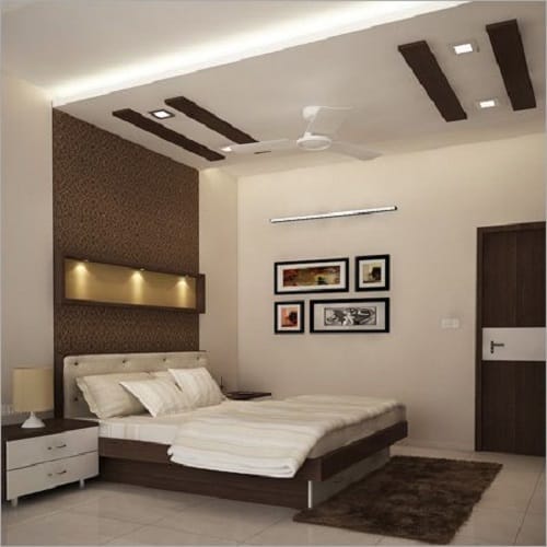 Simple Square Patterned False Ceiling