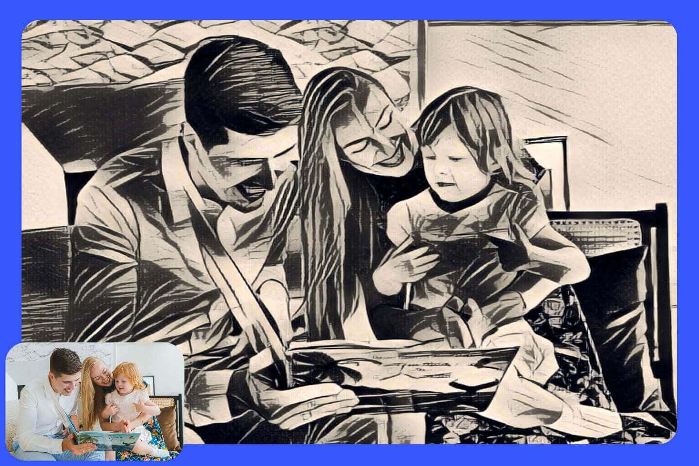 Turn Photo Into Line Drawing With AI : Outline A Picture Online | Fotor