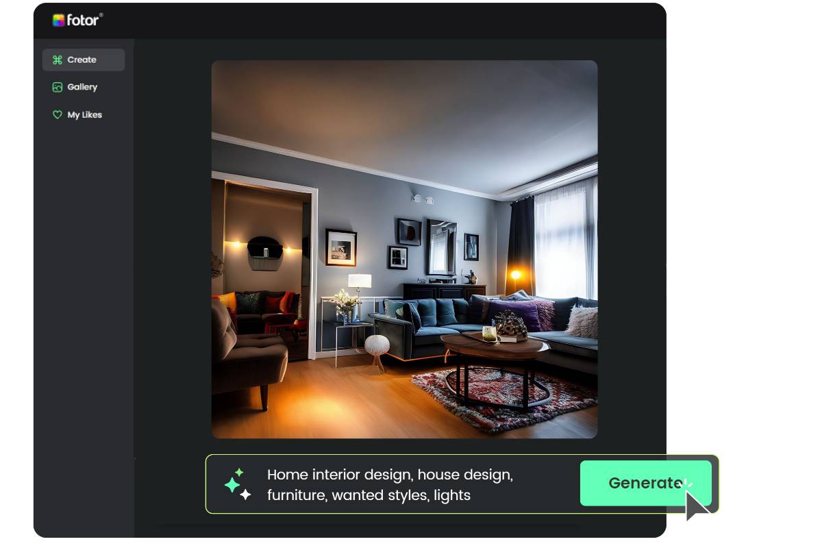 AI Interior Design: AI Tool For Interior Design| Fotor