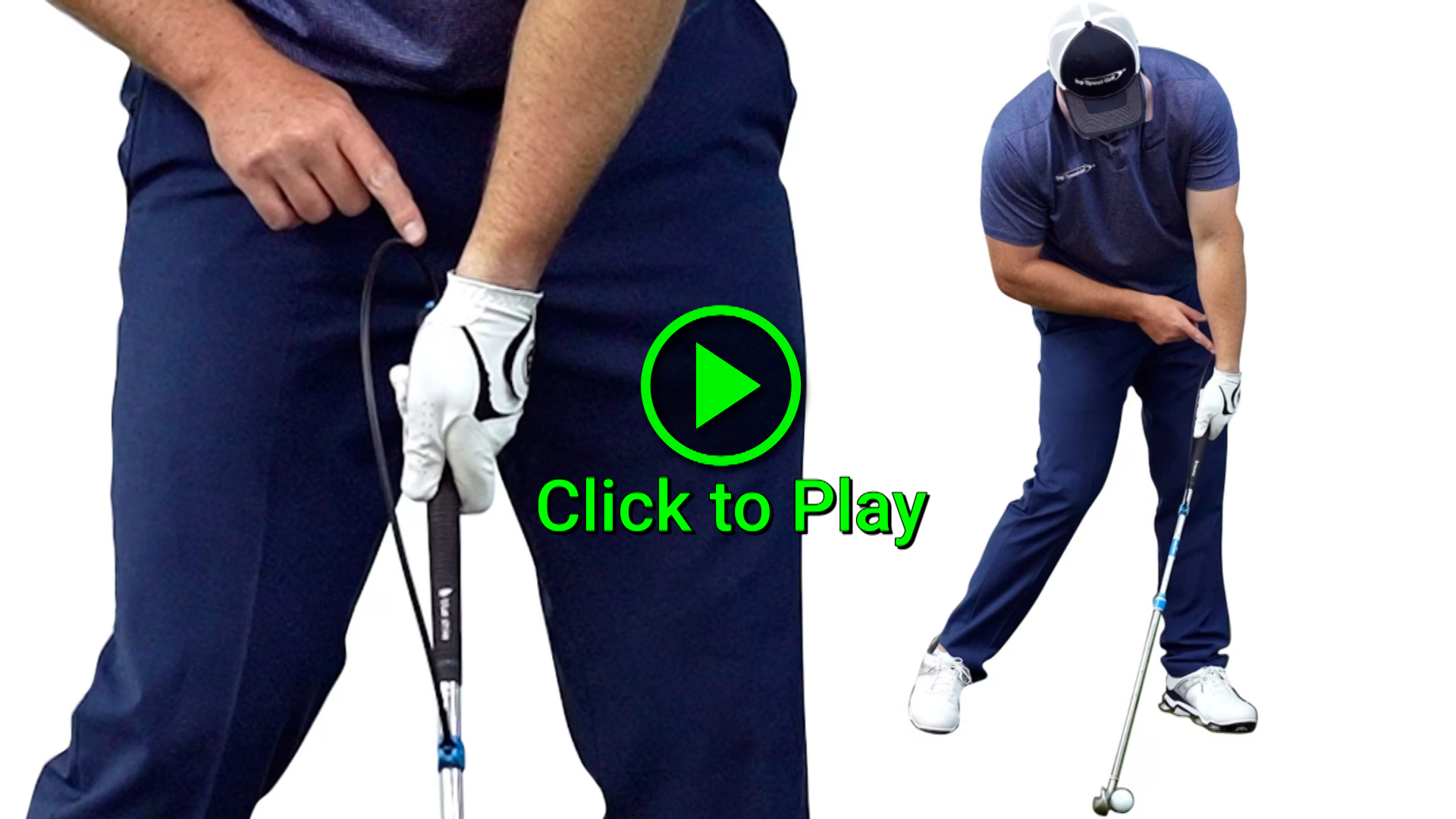Best Golf Tip To Strike Irons Solid | Axe Drill - Top Speed Golf