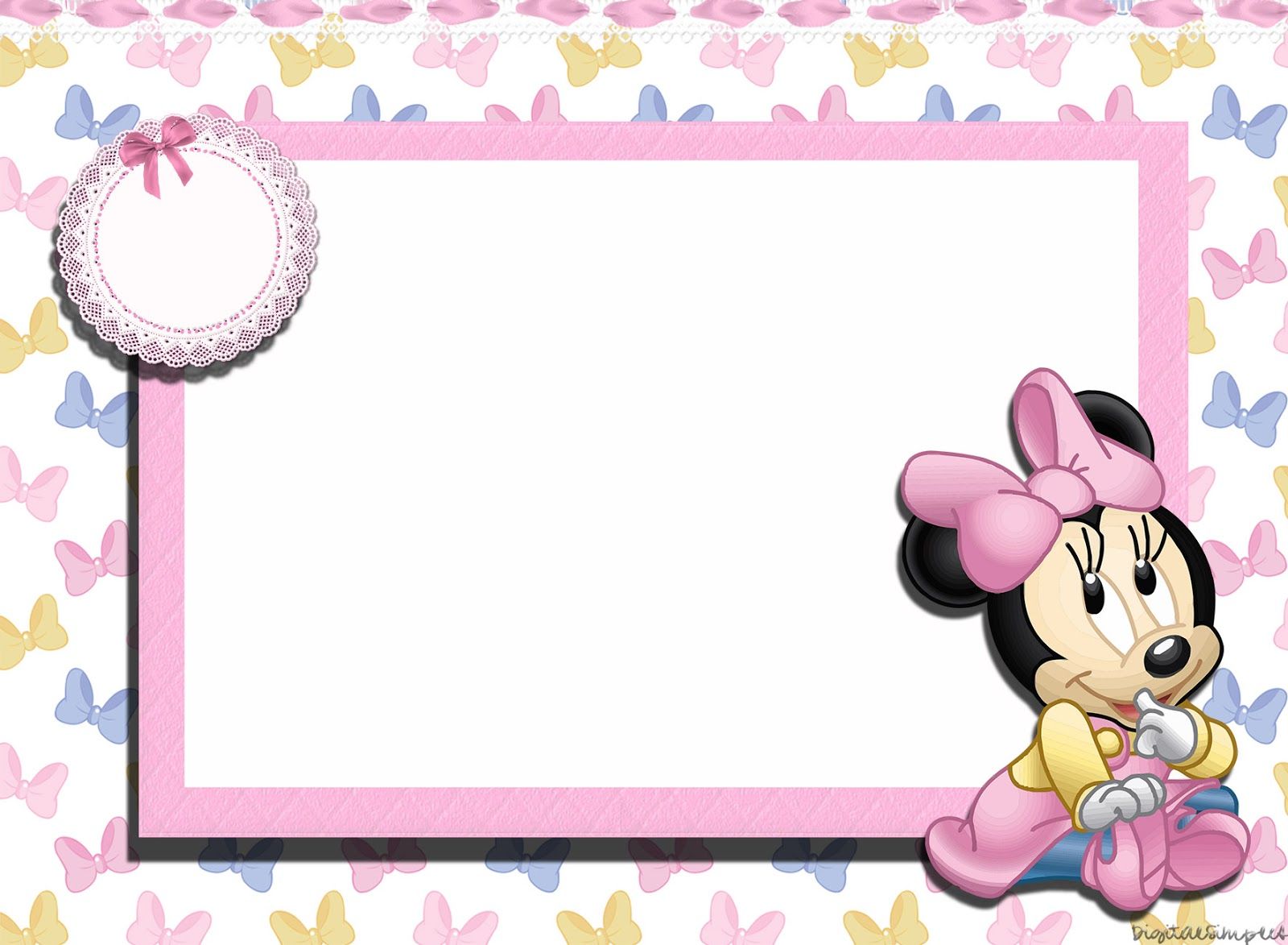 30 Invitaciones De Baby Shower Para Imprimir