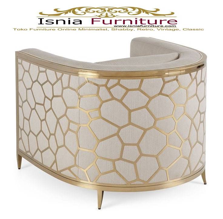 Jual Kursi Sofa Kaki Stainless Steel Mewah Model Terbaru