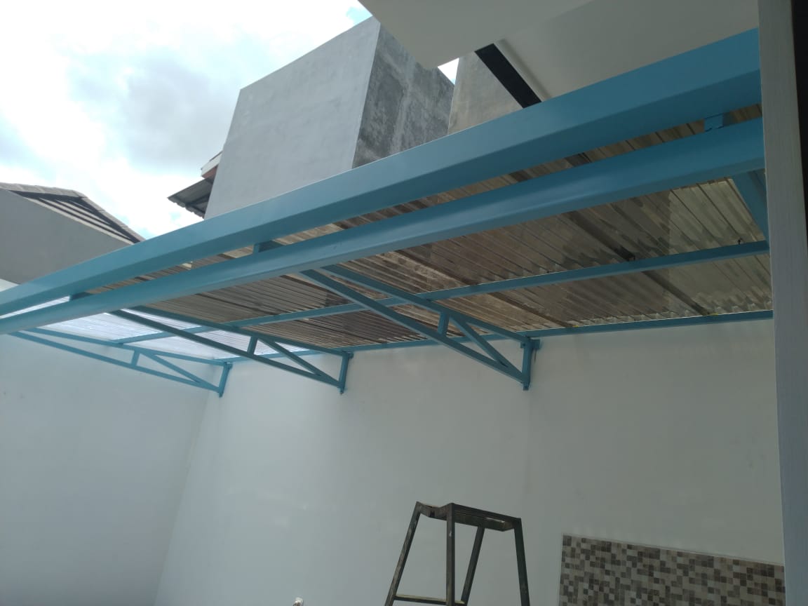 Cara Pasang Rangka Atap Besi