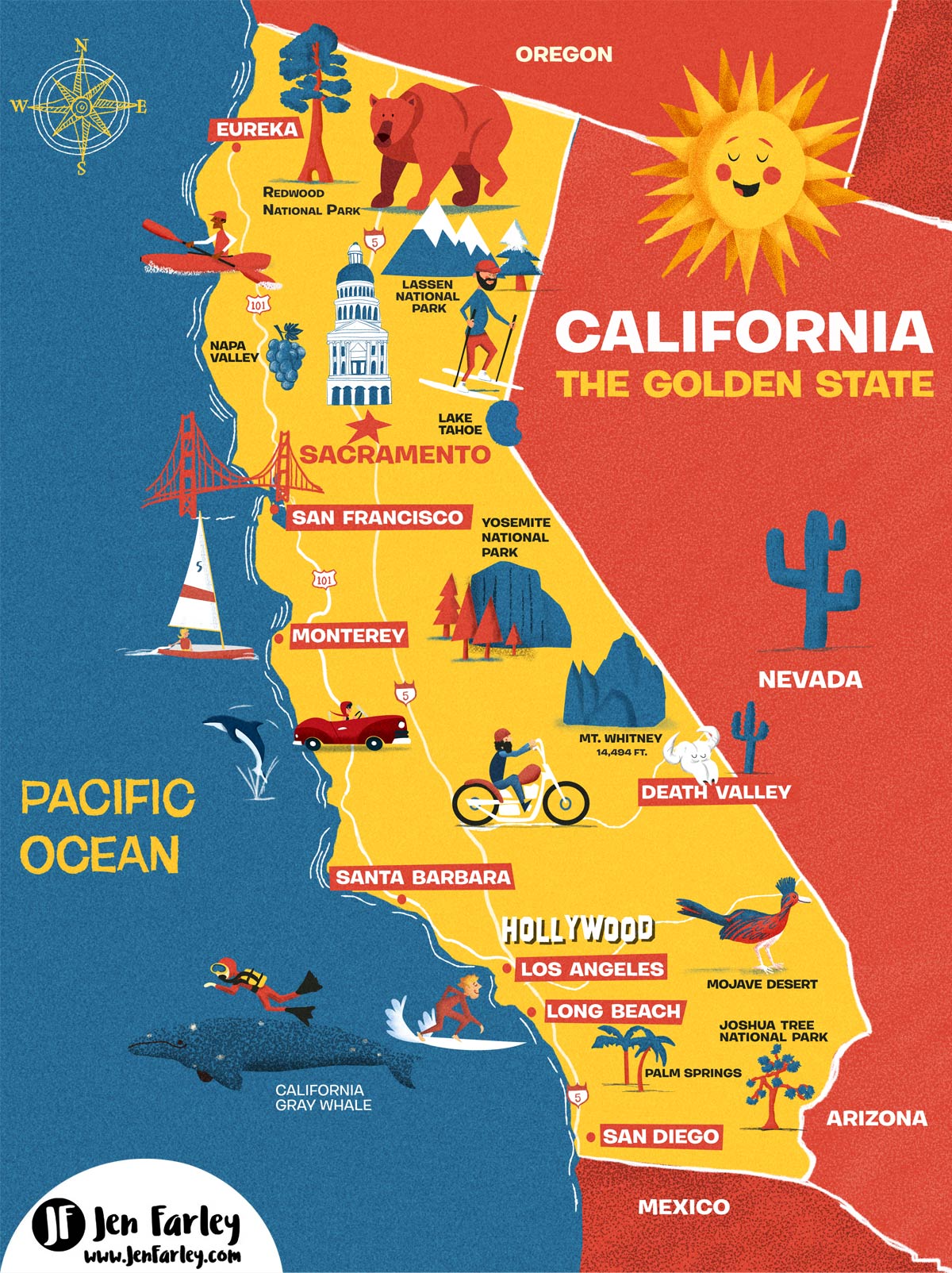 Unlocking The Golden State: A Comprehensive Guide To California Travel Maps - Arkansas Detailed...