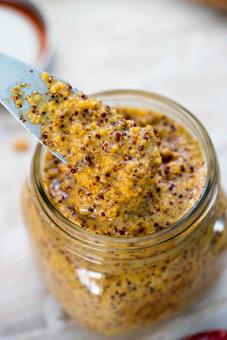 Homemade Whole Grain Mustard - Kevin Is Cooking