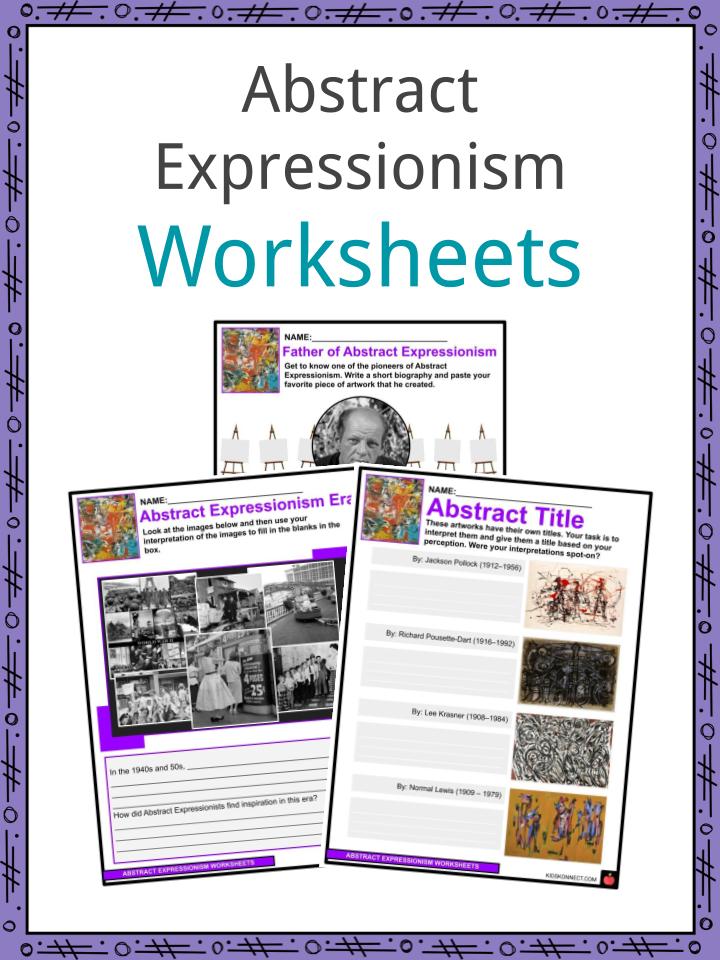 Abstract Expressionism Facts, Worksheets & Origins For Kids