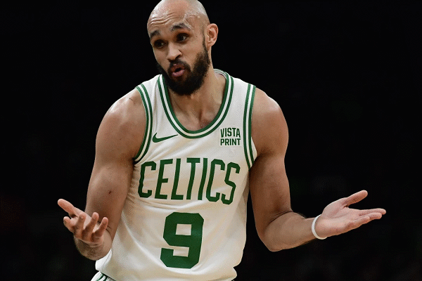 Derrick White Punya Keinginan Besar Untuk Block Jump Shot Kevin Durant – KOMBI.ID