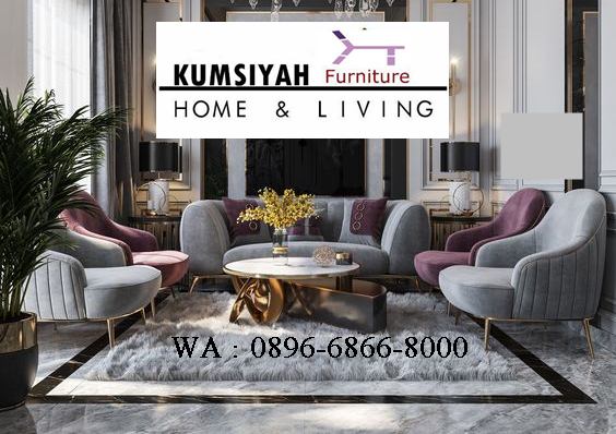 Jual Sofa Stainless Steel Ruang Tamu Desain Elite Terbaru