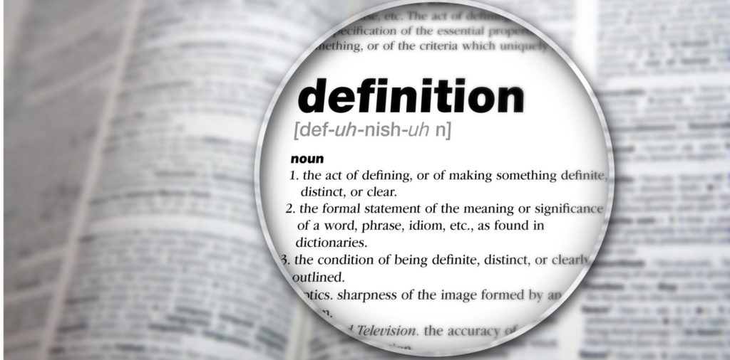 Defining Terms