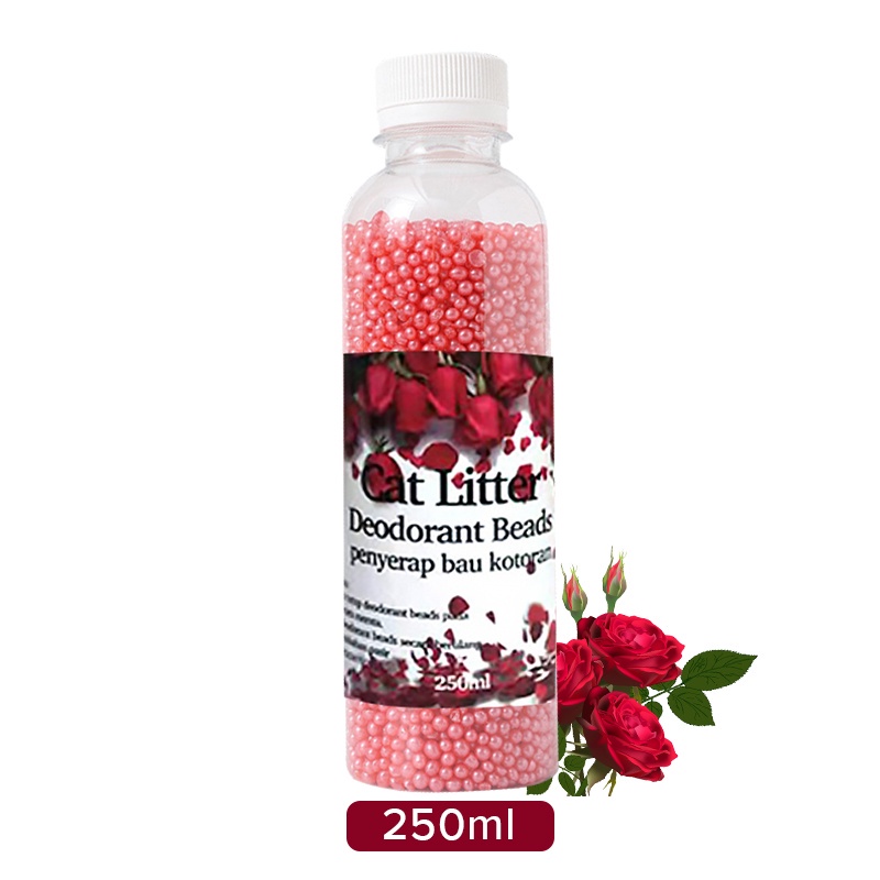 250ML Cat Litter Box Deodorizer Crystal Cat Litter Deodorant Natural Perfume Antibacterial...