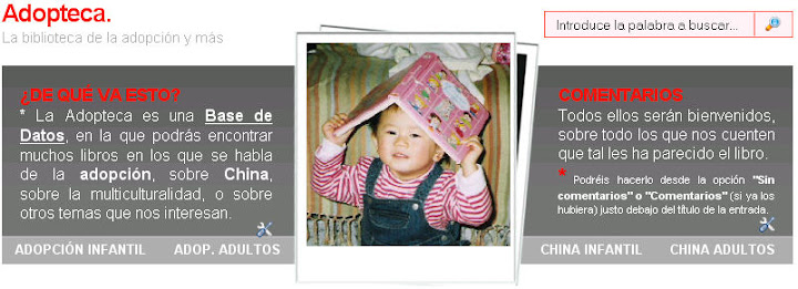 Farolillos Chinos. El Blog: Sorteo de un libro en la Adopteca