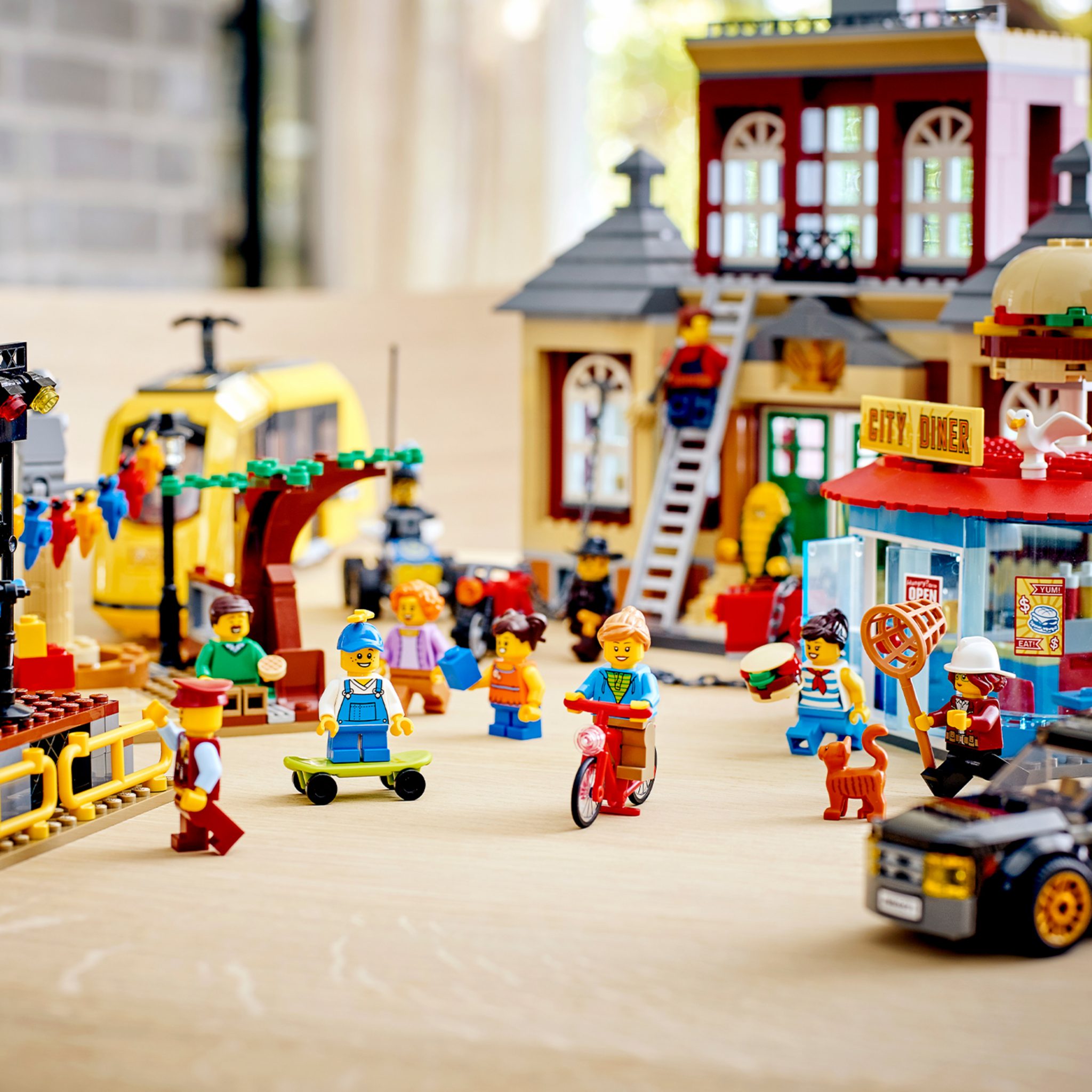 LEGO City Main Square 60271Cool Building Toy For Kids (1,517 Pieces) – LifeToyZ