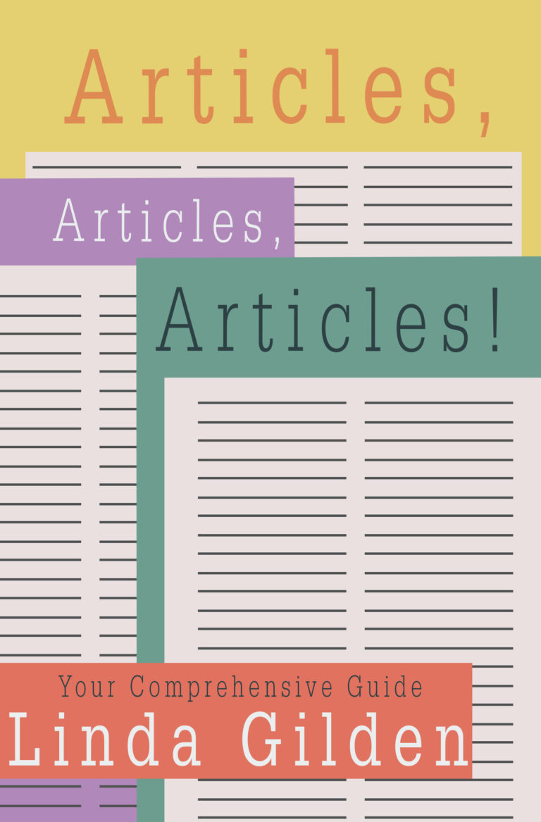 Articles, Articles, Articles!