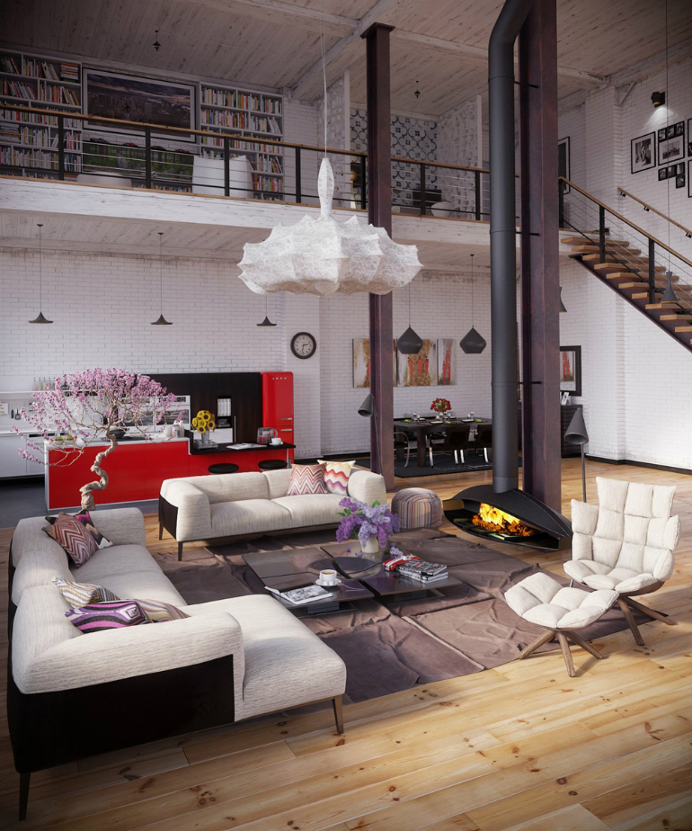 10 Industrial Living Room Ideas That You Will Love