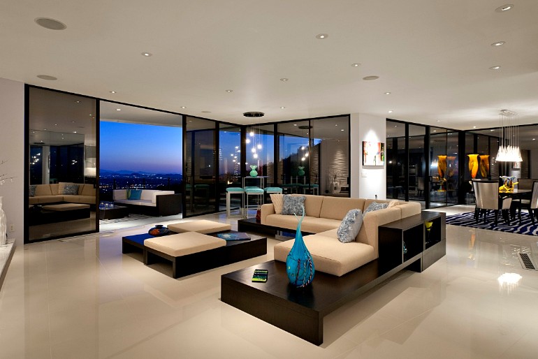 Futuristic Family Room