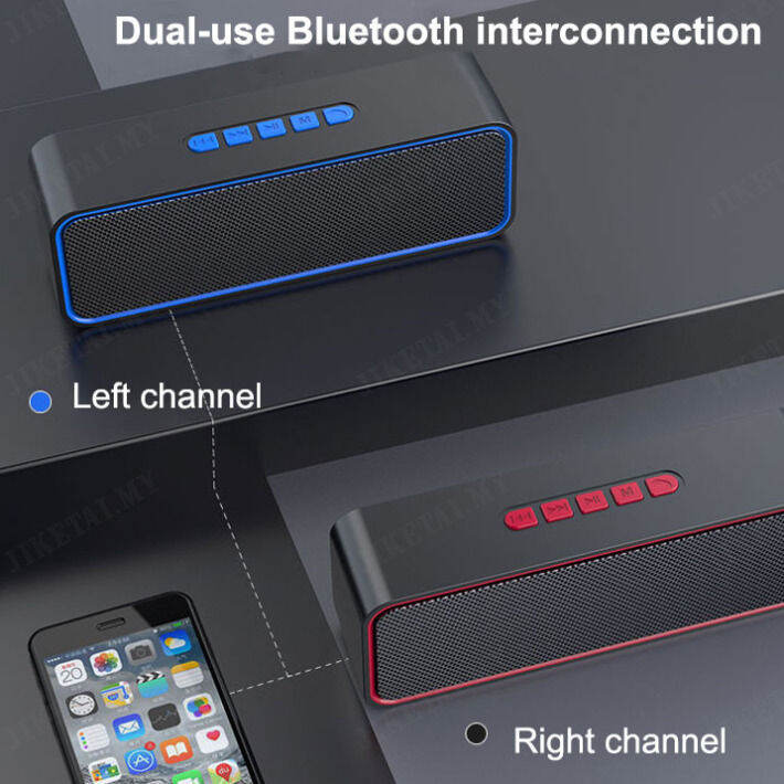 Jiketai Outdoor Bluetooth Speaker Enjoy Rich Low Frequencies Anywhere | Lazada