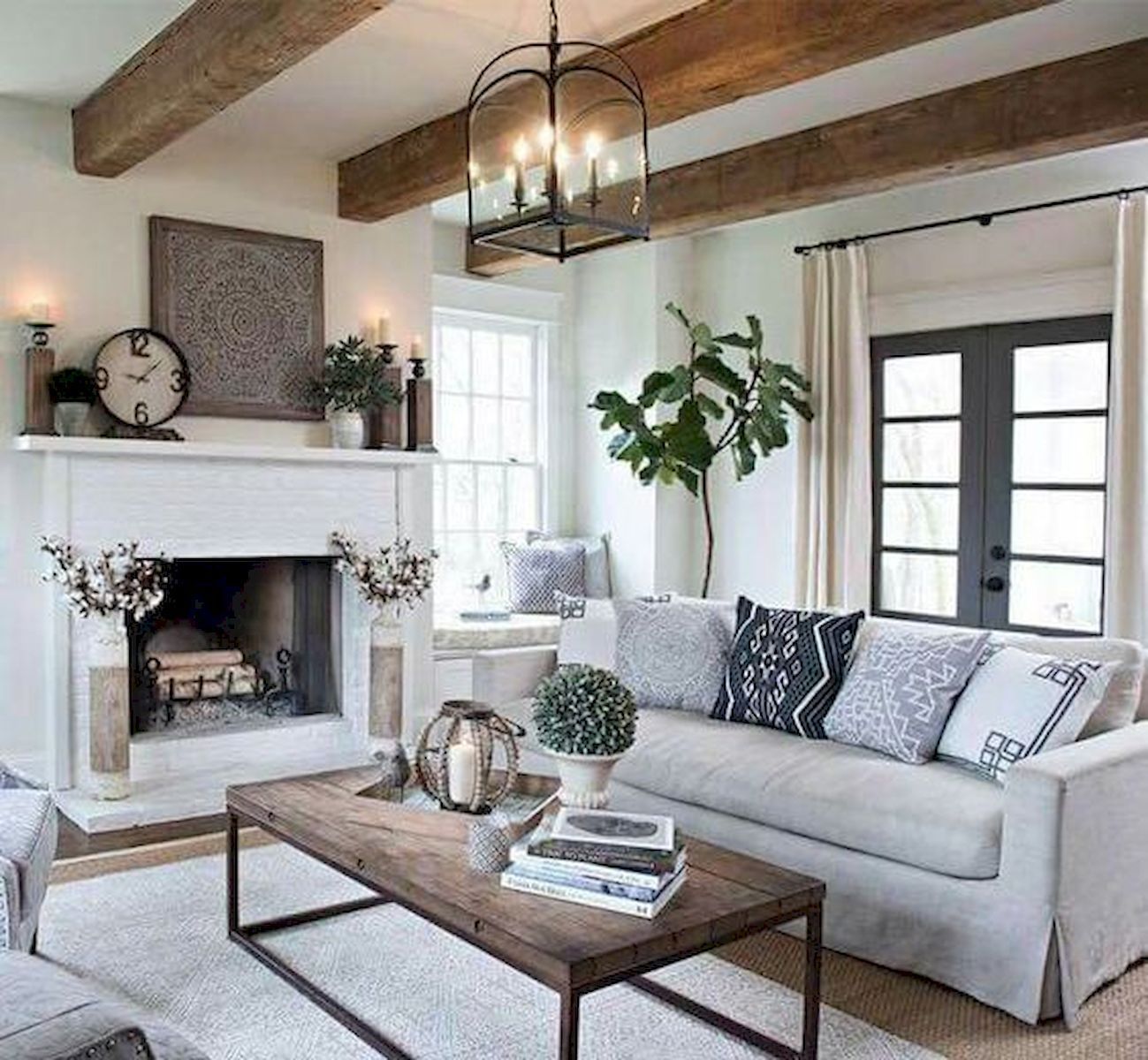 Modern Farmhouse Living Room Decor Popular Modern Farmhouse Living Room Decor Ideas 14
