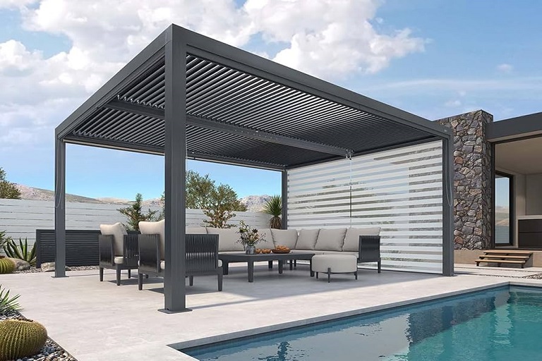 Aluminum Pergola Dubai | Majestic Rooms